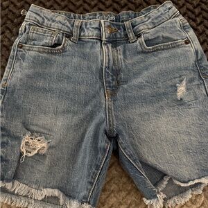 Cat & Jack Kids Distressed Denim Shorts